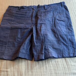 Billy Reid seersucker shorts